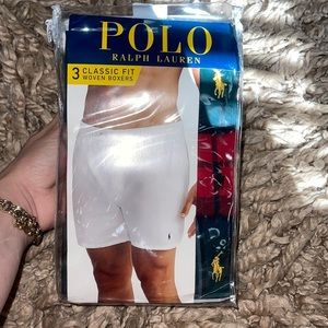 POLO 3 Classic Fit Woven Boxers